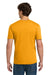 Gildan 64000 Mens Softstyle Short Sleeve Crewneck T-Shirt Gold Model Back