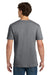Gildan 64000 Mens Softstyle Short Sleeve Crewneck T-Shirt Heather Graphite Grey Model Back