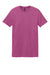 Gildan 64000 Mens Softstyle Short Sleeve Crewneck T-Shirt Heather Berry Pink Flat Front