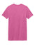 Gildan 64000 Mens Softstyle Short Sleeve Crewneck T-Shirt Heather Heliconia Pink Flat Back