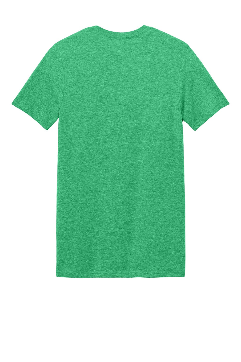 Gildan 64000 Mens Softstyle Short Sleeve Crewneck T-Shirt Heather Irish Green Flat Back