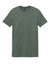 Gildan 64000 Mens Softstyle Short Sleeve Crewneck T-Shirt Heather Military Green Flat Front