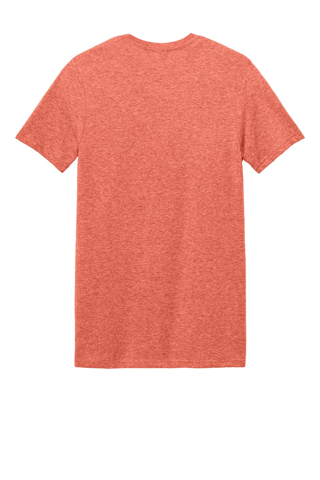 Gildan 64000 Mens Softstyle Short Sleeve Crewneck T-Shirt Heather Orange Flat Back