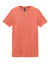 Gildan 64000 Mens Softstyle Short Sleeve Crewneck T-Shirt Heather Orange Flat Front