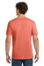 Gildan 64000 Mens Softstyle Short Sleeve Crewneck T-Shirt Heather Orange Model Back