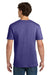 Gildan 64000 Mens Softstyle Short Sleeve Crewneck T-Shirt Heather Purple Model Back