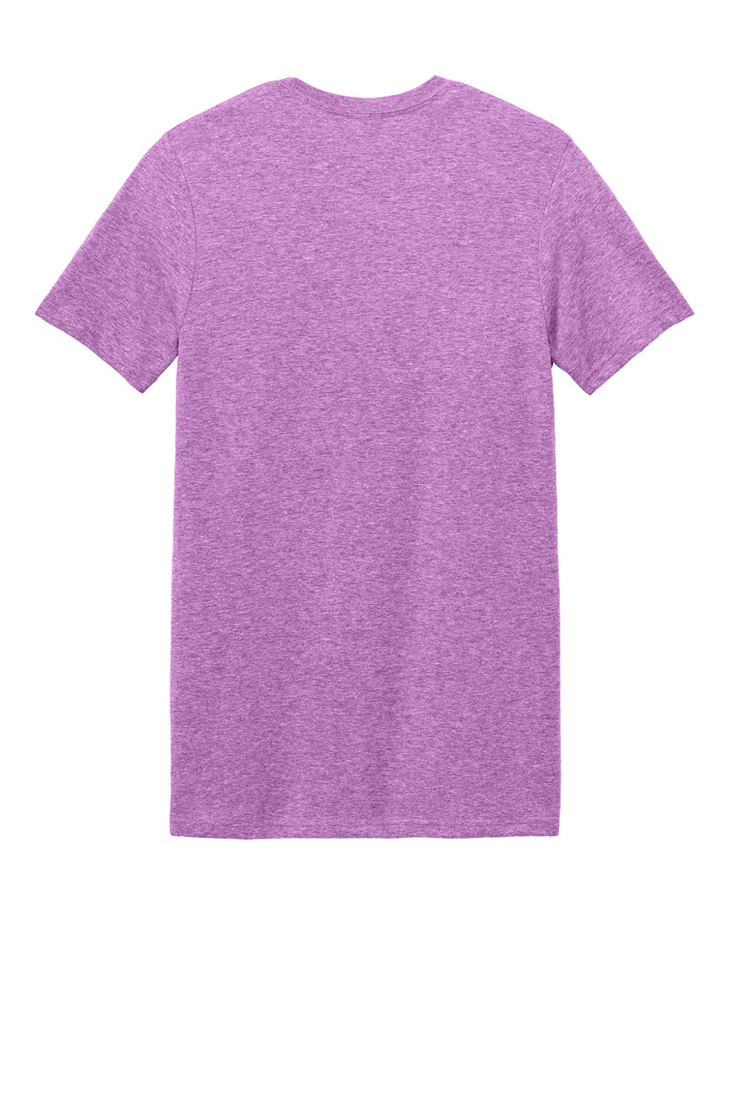 Gildan 64000 Mens Softstyle Short Sleeve Crewneck T-Shirt Heather Radiant Orchid Purple Flat Back