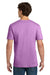 Gildan 64000 Mens Softstyle Short Sleeve Crewneck T-Shirt Heather Radiant Orchid Purple Model Back