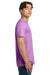 Gildan 64000 Mens Softstyle Short Sleeve Crewneck T-Shirt Heather Radiant Orchid Purple Model Side