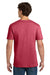Gildan 64000 Mens Softstyle Short Sleeve Crewneck T-Shirt Heather Red Model Back
