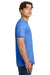 Gildan 64000 Mens Softstyle Short Sleeve Crewneck T-Shirt Heather Royal Blue Model Side