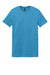 Gildan 64000 Mens Softstyle Short Sleeve Crewneck T-Shirt Heather Sapphire Blue Flat Front