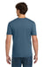 Gildan 64000 Mens Softstyle Short Sleeve Crewneck T-Shirt Indigo Blue Model Back