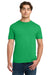 Gildan 64000 Mens Softstyle Short Sleeve Crewneck T-Shirt Irish Green Model Front