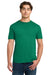 Gildan 64000 Mens Softstyle Short Sleeve Crewneck T-Shirt Kelly Green Model Front