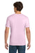 Gildan 64000 Mens Softstyle Short Sleeve Crewneck T-Shirt Light Pink Model Back