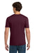 Gildan 64000 Mens Softstyle Short Sleeve Crewneck T-Shirt Maroon Model Back