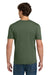 Gildan 64000 Mens Softstyle Short Sleeve Crewneck T-Shirt Military Green Model Back