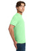 Gildan 64000 Mens Softstyle Short Sleeve Crewneck T-Shirt Mint Green Model Side