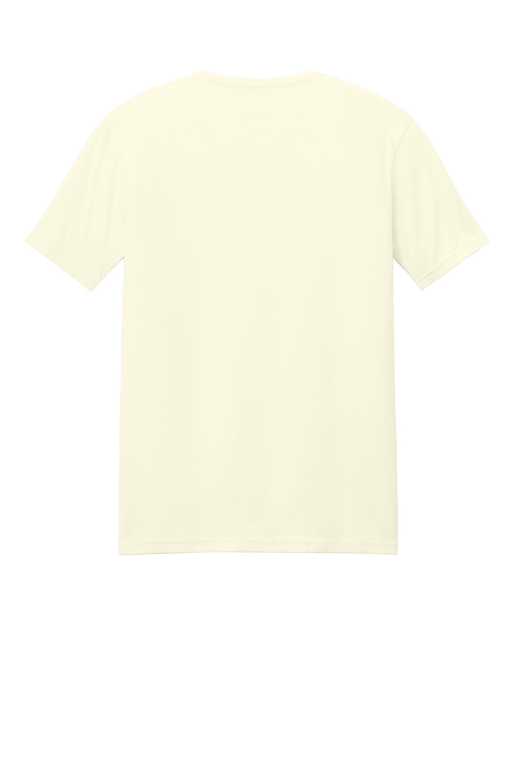 Gildan 64000 Mens Softstyle Short Sleeve Crewneck T-Shirt Off White Flat Back