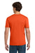 Gildan 64000 Mens Softstyle Short Sleeve Crewneck T-Shirt Orange Model Back