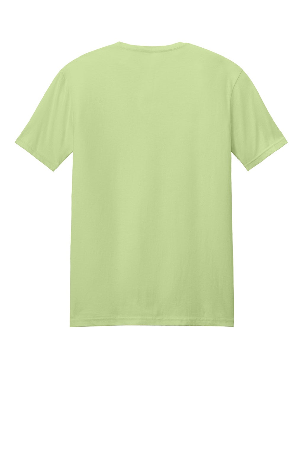 Gildan 64000 Mens Softstyle Short Sleeve Crewneck T-Shirt Pistachio Green Flat Back