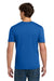 Gildan 64000 Mens Softstyle Short Sleeve Crewneck T-Shirt Royal Blue Model Back