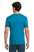 Gildan 64000 Mens Softstyle Short Sleeve Crewneck T-Shirt Sapphire Blue Model Back