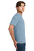 Gildan 64000 Mens Softstyle Short Sleeve Crewneck T-Shirt Stone Blue Model Side