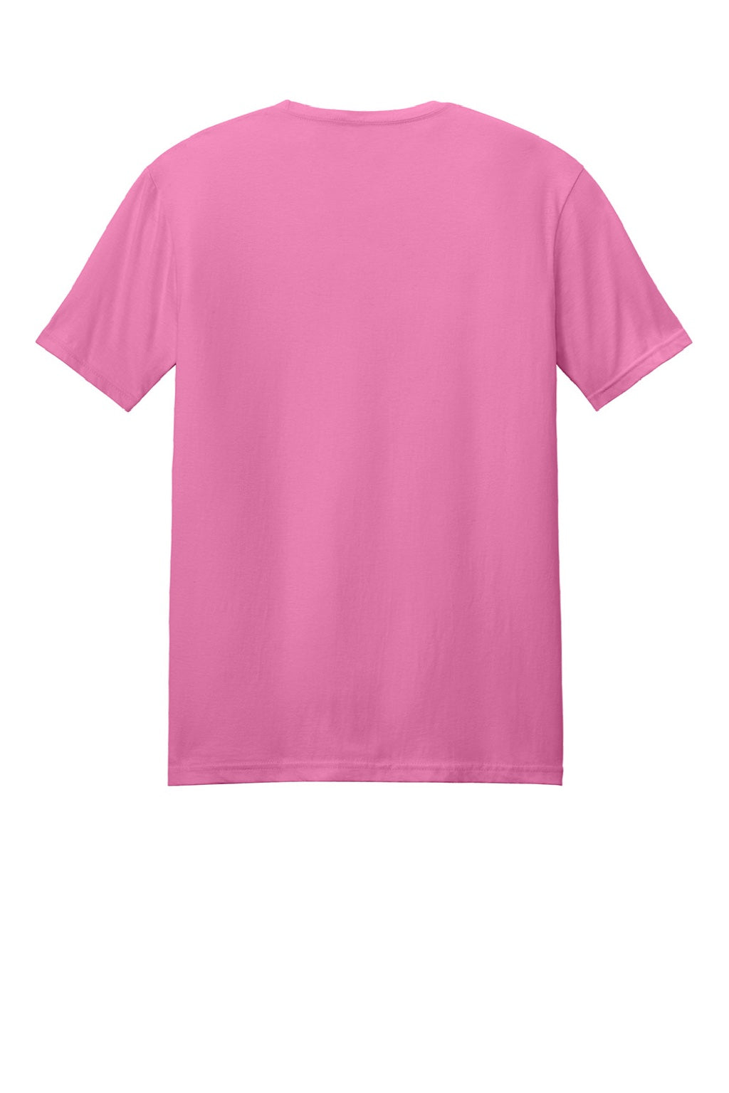 Gildan 64000 Mens Softstyle Short Sleeve Crewneck T-Shirt Azalea Pink Flat Back