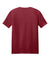 Gildan 64000 Mens Softstyle Short Sleeve Crewneck T-Shirt Cardinal Red Flat Back
