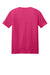 Gildan 64000 Mens Softstyle Short Sleeve Crewneck T-Shirt Heliconia Pink Flat Back