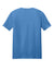 Gildan 64000 Mens Softstyle Short Sleeve Crewneck T-Shirt Iris Blue Flat Back