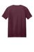 Gildan 64000 Mens Softstyle Short Sleeve Crewneck T-Shirt Maroon Flat Back