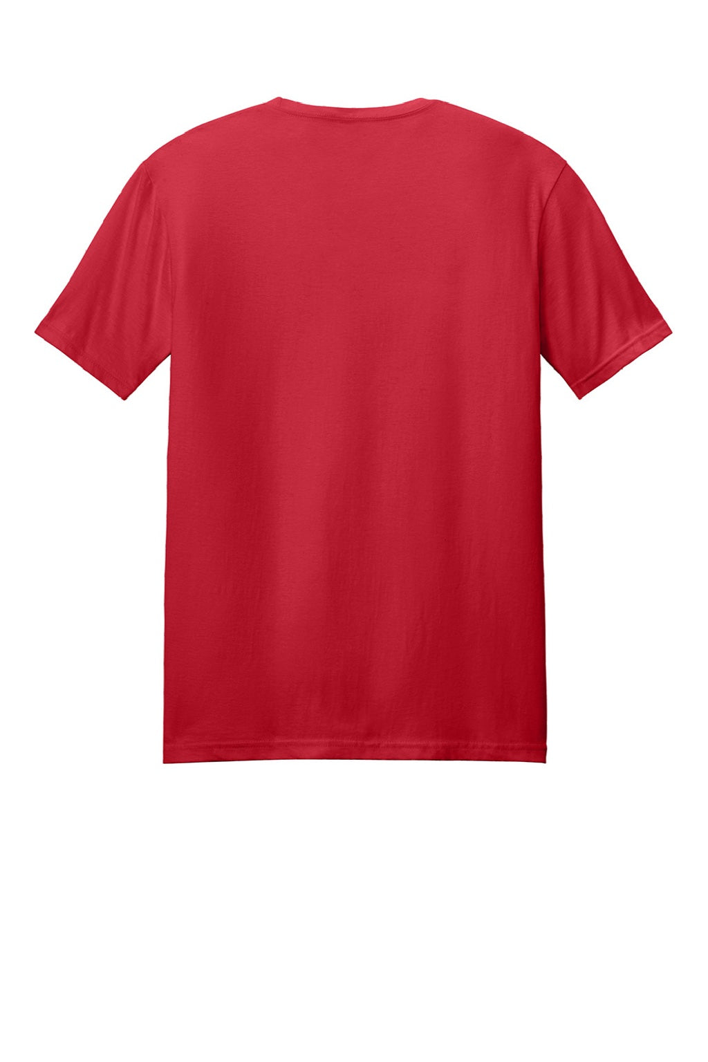 Gildan 64000 Mens Softstyle Short Sleeve Crewneck T-Shirt Red Flat Back