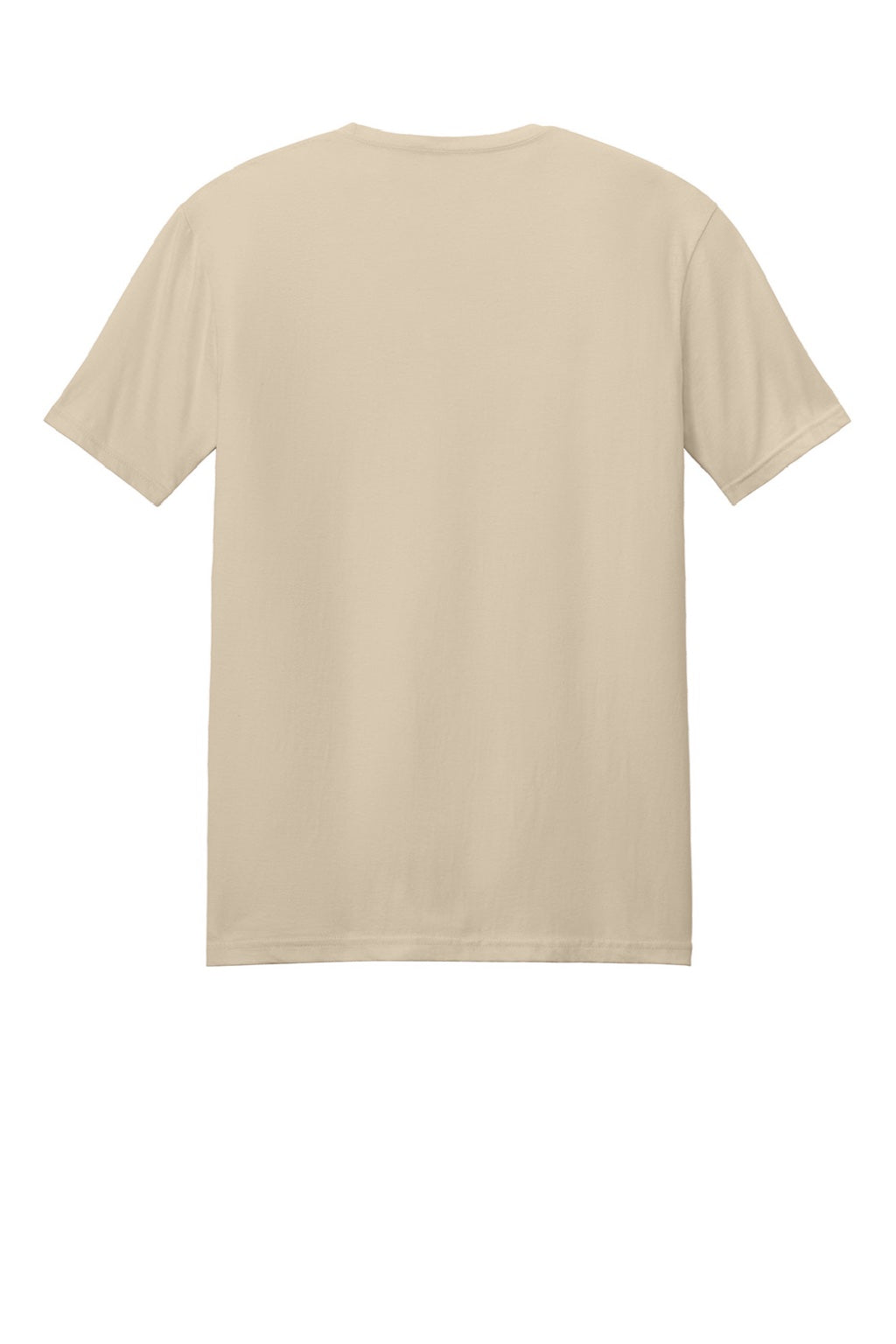 Gildan 64000 Mens Softstyle Short Sleeve Crewneck T-Shirt Sand Flat Back