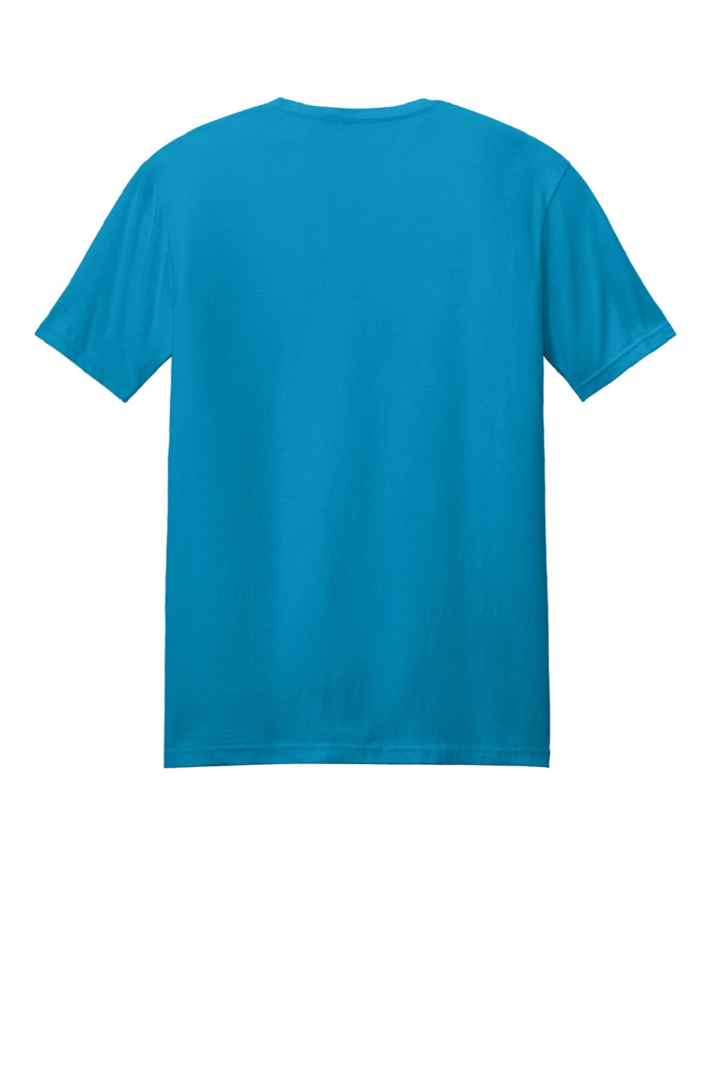 Gildan 64000 Mens Softstyle Short Sleeve Crewneck T-Shirt Sapphire Blue Flat Back