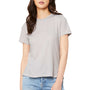 Bella + Canvas Womens CVC Short Sleeve Crewneck T-Shirt - Heather Cool Grey