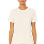 Bella + Canvas Womens CVC Short Sleeve Crewneck T-Shirt - Heather Natural