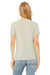 Bella + Canvas BC6400CVC/6400CVC Womens CVC Short Sleeve Crewneck T-Shirt Heather Prism Natural Model Back