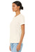 Bella + Canvas BC6400CVC/6400CVC Womens CVC Short Sleeve Crewneck T-Shirt Heather Natural Model 3Q