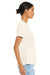 Bella + Canvas BC6400CVC/6400CVC Womens CVC Short Sleeve Crewneck T-Shirt Heather Natural Model Side