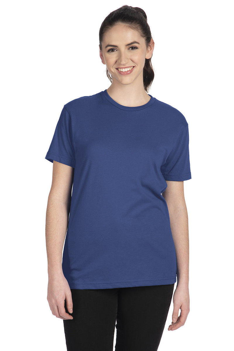 トップス NICENESS  Next Level NL6410/6410 Mens Royal Blue Sueded Jersey Short Sleeve