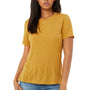 Bella + Canvas Womens Short Sleeve Crewneck T-Shirt - Mustard Yellow