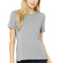 Bella + Canvas Womens Short Sleeve Crewneck T-Shirt - Athletic Grey
