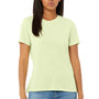 Bella + Canvas Womens Short Sleeve Crewneck T-Shirt - Spring Green - Closeout
