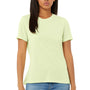 Bella + Canvas Womens Short Sleeve Crewneck T-Shirt - Spring Green