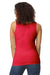 Gildan 64200L Womens Softstyle Tank Top Cherry Red Model Back