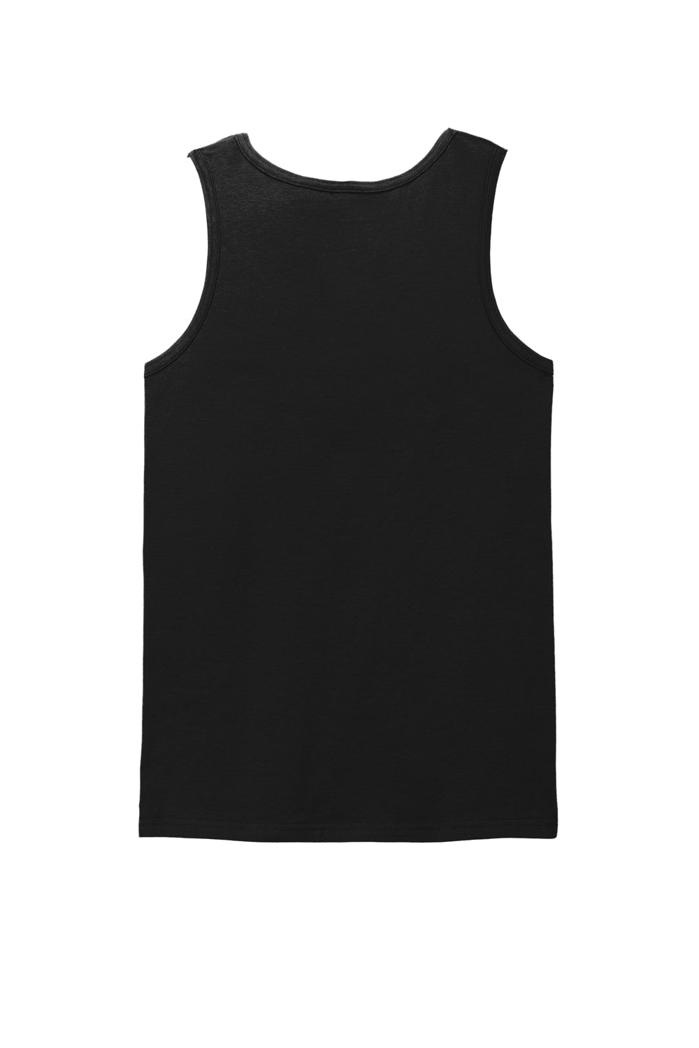 Gildan 64200 Mens Softstyle Tank Top Black Flat Back