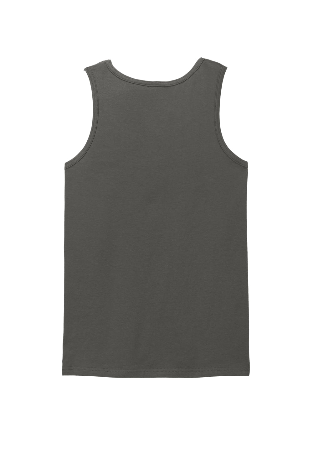 Gildan 64200 Mens Softstyle Tank Top Charcoal Grey Flat Back
